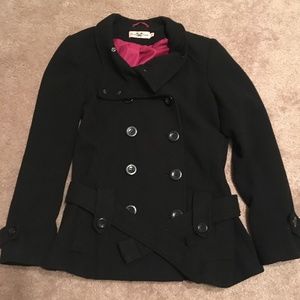 Medium Black Peacoat